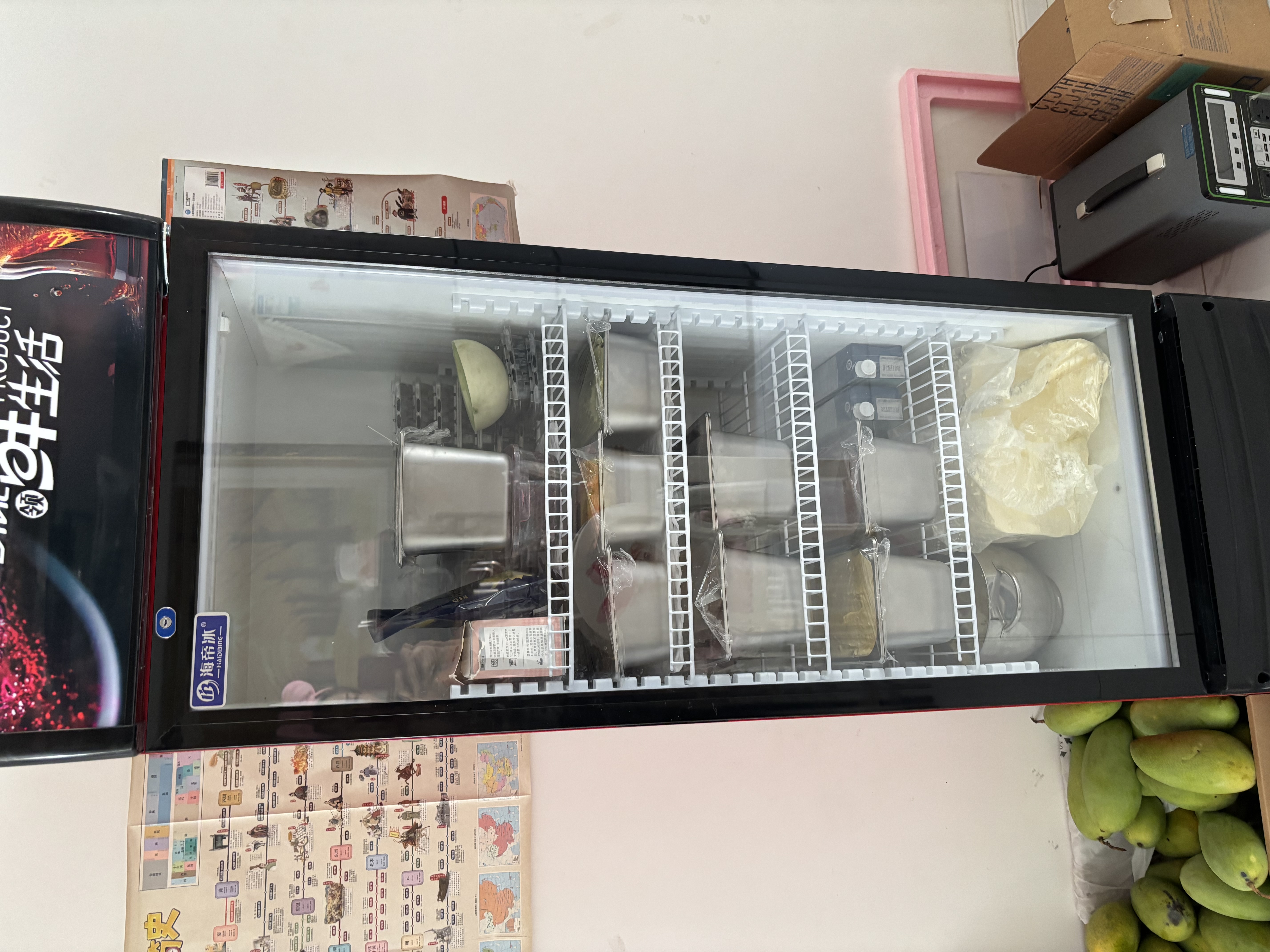 白雪雅竹大容量饮料柜商用冰柜直冷藏展示柜酒水柜纯风冷无霜保鲜柜超市玻璃门冰箱立式啤酒柜 大单门下机【直冷黑红】600*540*1950mm 实拍图