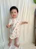 英氏（YEEHOO）【2件装】婴儿哈衣新生儿连体衣包屁衣夏季爬服纯棉宝宝短袖薄款 大象裆哈【2件装】 90cm (1-2岁-建议78-90cm 9.5-13.0kg) 实拍图