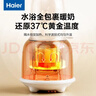 海尔（Haier）温奶器暖奶器奶瓶消毒器二合一婴儿恒保温热奶解冻加热辅食带夜灯 实拍图