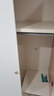 全友家居成品现代简约风大衣柜顶柜组合家用卧室家具柜子衣橱 【原木奶油风】1.2*1.8m三门衣柜 多规格灵活组合+科学分区收纳 实拍图