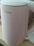 美的（Midea）电热水壶烧水壶1.7L电水壶304不锈钢0涂层双层隔热自动断电 1500W养生冲奶泡茶 MK-SH17M130 实拍图