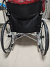 怡辉（YIHUI）轮椅轻便折叠老人专用出行年轻人骨折小型便携式铝合金手动可自推 实拍图