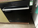 方太（FOTILE）105L嵌入式洗碗机NT01S新品 大容量家用灶下安装蒸汽除菌N1S高能气泡洗智能烘干 105L嵌入式洗碗机 嵌入式 105L   14套  NT01S（黑色） 实拍图
