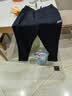 安踏男裤运动裤男士2026秋冬季宽松直筒运动针织速干加绒保暖黑色卫裤 【秋季直筒速干热卖推荐】基础黑-3 M (身高170)建议90-110斤 实拍图