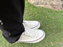 回力经典男女低帮帆布鞋春秋板鞋休闲鞋跑步情侣运动鞋391白色39 实拍图
