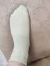耐尔袜子女7A抗菌纯棉夏薄短袜网眼透气棉袜女款短筒女袜 7A抗菌-白+香槟+浅玫+蓝+紫藤 均码 22-24 女袜 实拍图