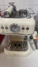 小熊（Bear）咖啡机 家用小型半自动意式 胶囊可用冷热双萃20Bar泵压 压力计 自动打奶泡 小白咖E12S7 实拍图