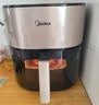 美的（Midea）炎烤免翻面空气炸锅蒸烤一体多功能上下双热源可视窗口家用大容量6.5L金属内腔智能全自动 KZC6502 实拍图