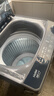 海尔（Haier）波轮洗衣机全自动直驱变频一级能效懒人家用抗菌除螨七维减震自编程桶自洁以旧换新家电补贴 8公斤清新换风+预约+漩瀑洗高达1.25洗净比 波轮 实拍图