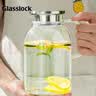 GLASSLOCK耐热玻璃冷水壶高硼硅家用大容量凉白开水壶泡茶果汁壶1000ml 实拍图
