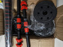 特步（XTEP）哑铃男女杠铃健身器材组合可调节拆卸家用举重训练套装亚玲5KG*2 实拍图