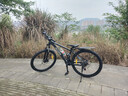 喜德盛（xds）山地自行车黑客350 X6铝合金车架21速变速机械碟刹 黑银15.5寸（适合身高150-165cm） 实拍图