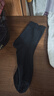 京东京造【10A抑菌袜】新疆棉春夏吸汗休闲袜四季透气 简约黑5双 实拍图