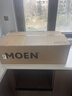 摩恩（MOEN）厨房水槽大单槽火烧石压纹纳米黑304不锈钢手制槽SKW00401AB套装 实拍图