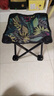 爆品椅子板凳小椅子户外钓椅马扎钓鱼便捷多功能超轻四角凳子马扎 户外小马扎-枫叶蓝色 实拍图
