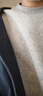 JEANSWEST LIFE真维斯加绒卫衣男秋冬季加厚保暖外套三角设计重磅灰色圆领上衣男 实拍图