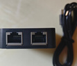 毕亚兹 网线分线器一拖二 千兆网络扩展器同时上网 RJ45网络延长连接器三通头 宽带路由器接口分接器 实拍图