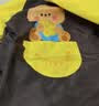 贝瑞加（Babyprints）围兜罩衣饭兜儿童防溅衣防水油污中大童加长款全身防水 挖土机 实拍图