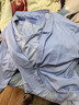 杉杉长袖衬衫男格子休闲衬衣中年商务正装免烫 4301兰 40 实拍图