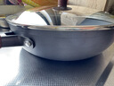 爱仕达平底锅无涂层不粘锅 有钛铁煎锅牛排炒菜铁锅 28cm旋风聚能底T8WG 实拍图