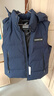 雪中飞羽绒服马甲男士防寒秋冬季厚款保暖可拆卸帽短款时尚休闲背心180 实拍图