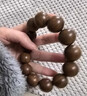 茂悦金丝檀木手串男檀香木质佛珠手链男文玩串珠手把件盘玩念珠手持 12mm+盘玩袋 实拍图