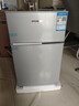 HYUNDAI（韩国现代）小冰箱迷你小型家用冷藏冷冻宿舍出租房办公室双开门二门电冰箱节能省电 58L银【日销过百+租房必备】 实拍图