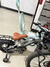 永久（FOREVER）儿童自行车3-6-10-12岁儿童单车男孩童车女童自行车 月光银 一体轮 后座版 14寸【适合身高90-125】 实拍图