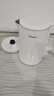 美的（Midea）电热水壶家用烧水壶泡茶0涂层食品级304不锈钢自动断电双层防烫全钢无缝1.5L大容量 MK-HJ1566 实拍图