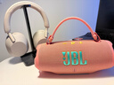 JBL【只换不修】CHARGE6音箱 便携式蓝牙低音炮AI增强户外防尘防水桌面六代音响 礼物charge6粉色 实拍图