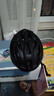 大行（DAHON）骑行头盔男女休闲通勤自行车头盔一体成型通风透气安全帽头盔 哑黑色 L码（适合头围58cm-61cm） 实拍图