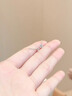 柯芙尼【赠GRA证书】纯银莫桑钻耳钉女高级一对520情人节礼物送女生 实拍图
