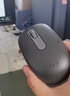 罗技（Logitech）M196 无线蓝牙鼠标 办公鼠标 笔记本商务办公家用 小巧便携 对称手型 石墨灰 实拍图