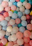 曼龙海洋球池彩色球可啃咬加厚弹力波波球生日礼物 50个装糖果色 实拍图