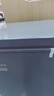 美的（Midea）家用小型冰柜100L/200升冷藏保鲜冷柜囤货卧式单体大容量一级能效单温冷冻两用节能减霜80%KMF系列 真减霜80%'-30° 强锁鲜' 100L 实拍图
