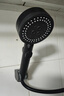 四季沐歌（MICOE）黑色增压淋浴花洒喷头套装 浴室淋浴头花洒手持花洒三件套HS125 实拍图
