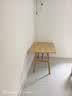 全品屋餐桌椅组合家用饭桌子小户型简约公寓快餐出租商用长方形电脑桌 原木色 120cm 【宽80CM】单桌子 实拍图