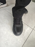 阿迪达斯（adidas）男女鞋板鞋春季皮面防泼水黑色百搭运动休闲鞋 碳黑 39 实拍图