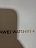 华为HUAWEI WATCH FIT 4 悦动白氟橡胶表带 华为运动智能手表超轻薄大屏潮流运动蓝牙通话 实拍图