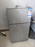 荣事达（Royalstar）小冰箱小型家用出租房双门一级能效宿舍冷藏冷冻两用节能电冰箱 42A126【一级能效】【三天不到1度电】银 实拍图