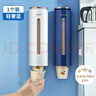 LYNN一次性纸杯架 饮水机自动取杯器纸杯塑料杯架免打孔纸杯架 轻奢蓝 实拍图