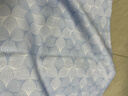 博洋家纺床上用品四件套纯棉被套床单100%棉套件全棉被罩1.8米床清和月蓝 实拍图
