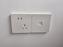 公牛（BULL）开关插座面板全屋套装G12灰斜五孔带多孔墙壁暗装修超薄官方旗舰 斜五孔插座10只装【优先发货 特惠实用】 实拍图