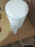 美的（Midea）电热水壶家用烧水壶泡茶0涂层食品级304不锈钢自动断电双层防烫全钢无缝1.5L大容量 MK-HJ1566 实拍图