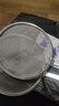 不锈钢漏勺过滤网筛极细家用滤油勺厨房油渣勺打沫勺一体成型 食品级不锈钢 2个【大号】手慢无 实拍图