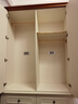 方合子（BOXES FUN） 地中海实木衣柜美式卧室大空间储物衣柜欧式衣橱 两门衣柜（送装价）象牙白 实拍图