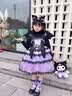 G.duck库洛米衣服女童儿童连衣裙夏季洛丽塔公主裙生日裙子春秋圣诞服装 吊带裙+发箍 夏季 140 建议身高130-140cm9-10岁 实拍图