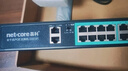 磊科（netcore）S8P 8口百兆6口供电POE交换机 监控摄像头分离器 非网管网络交换器 AI智能企业级分离器 实拍图