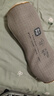 京严荞麦枕颈椎枕枕头护颈枕睡眠颈椎病深度睡觉专用枕头荞麦成人枕头 圆枕-咖色【反弓护颈枕】 亲肤透气 I 拉伸颈椎 I 可拆卸洗 实拍图
