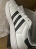 阿迪达斯三叶草小白鞋黑标贝壳头经典男女板鞋运动鞋JQ4098 实拍图
